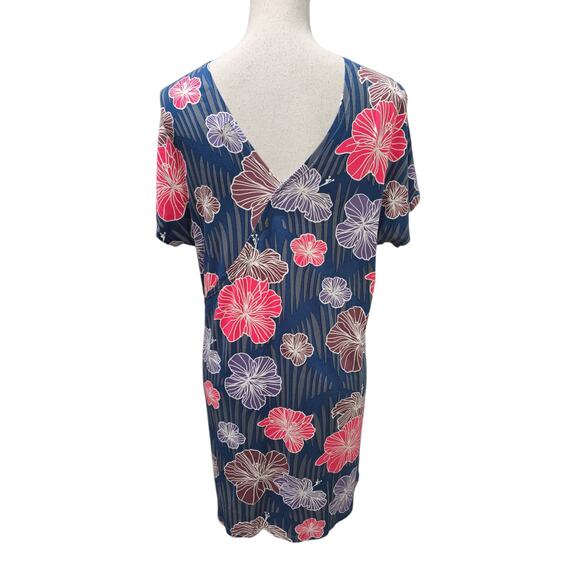 Ava Sky Blue Floral Dress - Picture 1 of 3